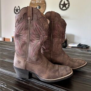 Ariat Brown Leather Boots